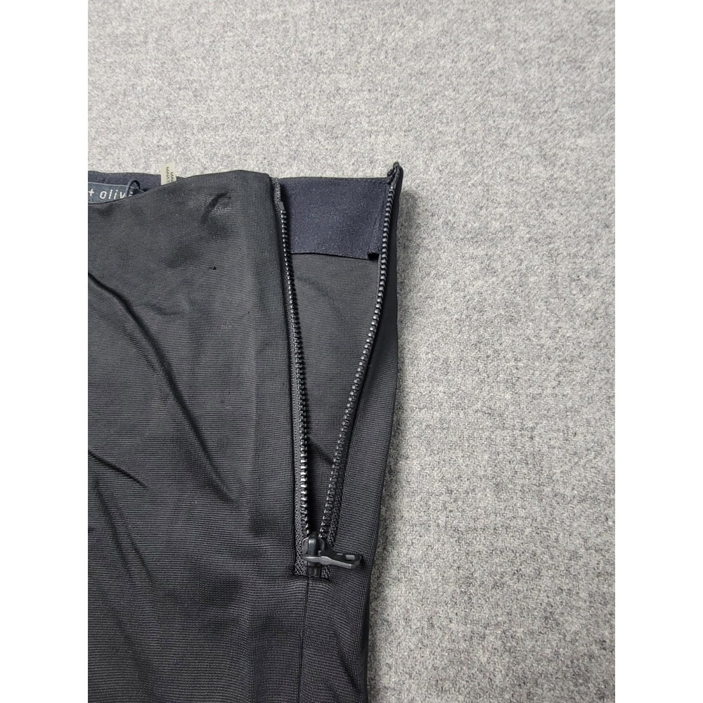 Alice + Olivia Women's Flare Dress Pants Size 4 Black NWT Stretch - Picture 11 of 13